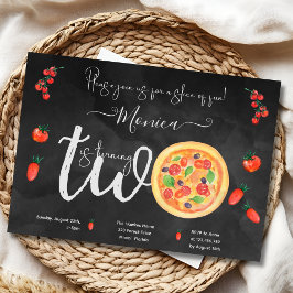 Invitación Pieza de diversión, segundo cumpleaños