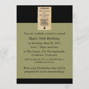 Invitación Pieza delantera a un barrio de ensueño de las noch