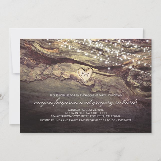 Invitación Pilotos de cuerdas tallados Partido de compromiso  (Anverso)