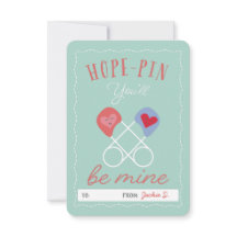 Pin Cute de seguridad Be Mine Classroom Valentine