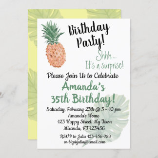 Invitación Piña