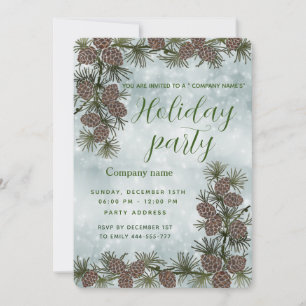 Invitación Pine cons branch party