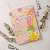Pineapple Pool Fiesta Luau Birthday