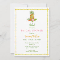 Pineapple tropical Aloha Bridal Shower