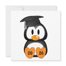 Pingüino de Graduación Personalizable