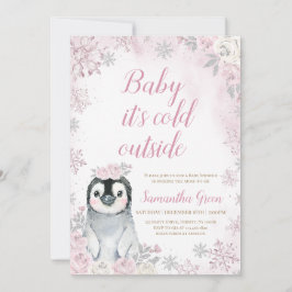 Invitación Pingüino de Plata Rosa