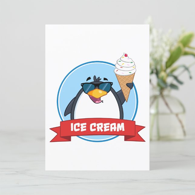 Invitación Pingüino helado (Subido por el creador)