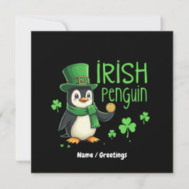 Invitación Pingüino irlandés, una mezcla afortunada de divers