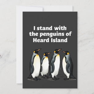 Invitación Pingüinos Contra Aranceles Bandera de Jardín Anti 