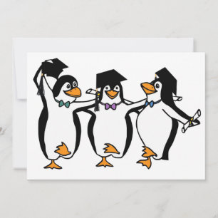 Invitación Pingüinos graduados