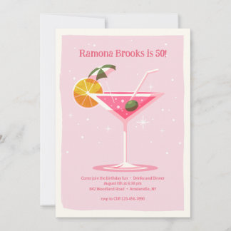 Invitación Pink Martini