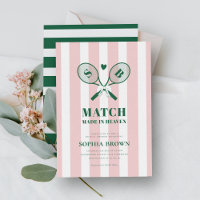 Pink Stripes Country Club Tennis Brillante
