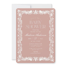 Pink Talavera Tile España Fiesta Baby Shower