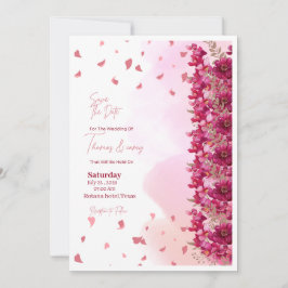 Invitación Pink weeding