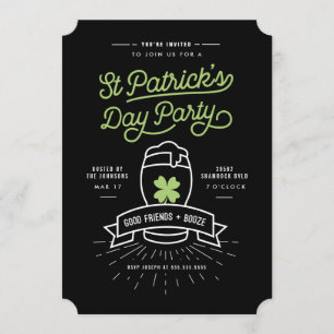Invitación Pinta afortunada