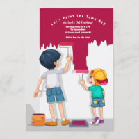 Pintemos el cumpleaños rojo del pueblo