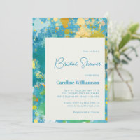 Pintura abstracta moderna Art Guay Blue Bridal Sho