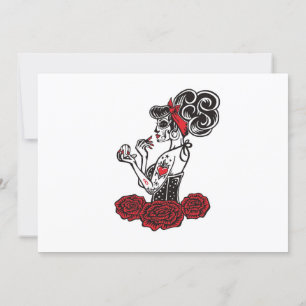 Invitación Pintura de guerra