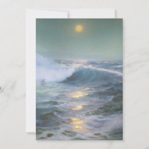 Invitación Pintura de puesta de sol tranquilizadora