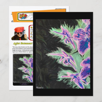 Invitación Pintura 'Orquídea Tropical' en una impresión a peq