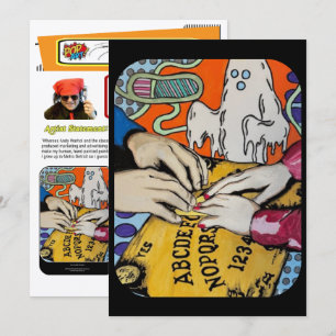 Invitación Pintura 'Spirit Board Whispers' a pequeña escala