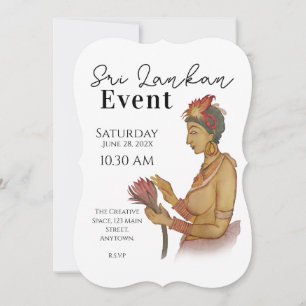 Invitación Pinturas de Sigiri en Sri Lanka