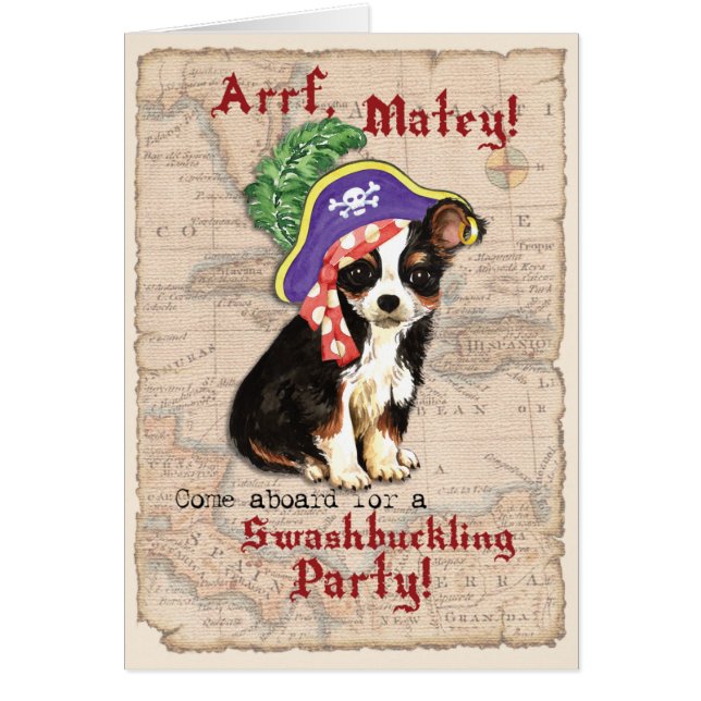 Invitación pirata de Chihuahua (Frente)