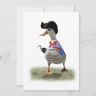 Invitación Pirate Duck