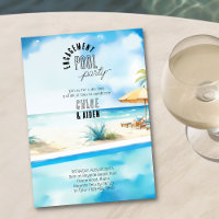 Piscina de compromiso Fiesta Watercolor Beach