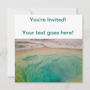 Invitación Piscina de gloria de la mañana