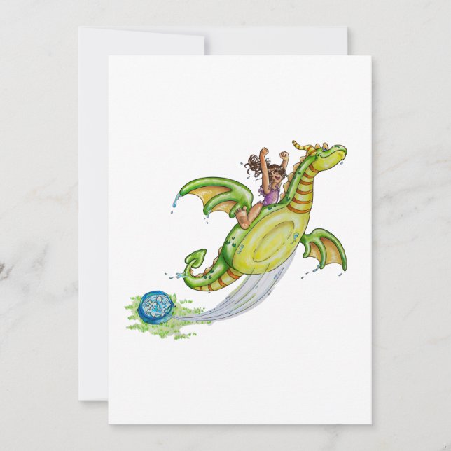 Invitación Piscina flotante (Anverso)