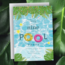 Piscina tropical Fiesta Piscina Cumpleaños