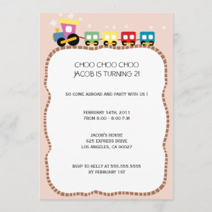 Invitación Pistas - los niños birthdayparty invitan (el