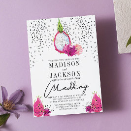 Invitación Pitaya Elegant Wedding