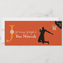 Invitación ✡ PixDezines Básquetbol Bar Mitzvah