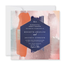 PixDezines Bloque de Color Arte Moderno Coral Rosa