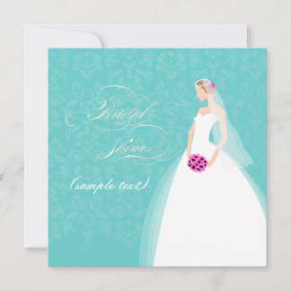 Invitación PixDezines Bride 2 B, fondo de personalizable