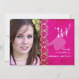 Invitación PixDezines Desiree Damasco/ Vintage/ Remolinos