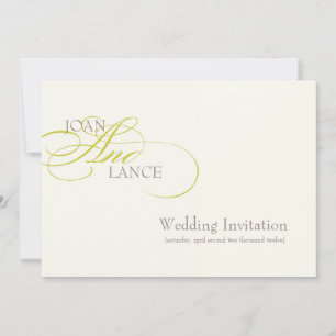 Invitación PixDezines DIY color... fuente elegante...