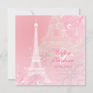 Invitación PixDezines EIFFEL TOWER INVITATIONS/DIY BACKGROUND