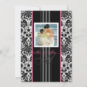 Invitación PixDezines evento de bricolaje + monograma de dama