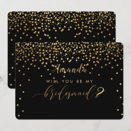 Invitación PixDezines Faux Gold Serás.. Novia