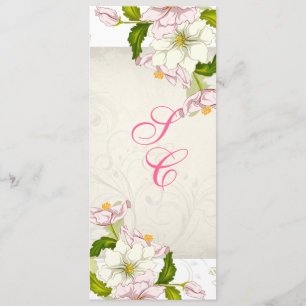 Invitación PixDezines gardenia+remolinos/fondo diy