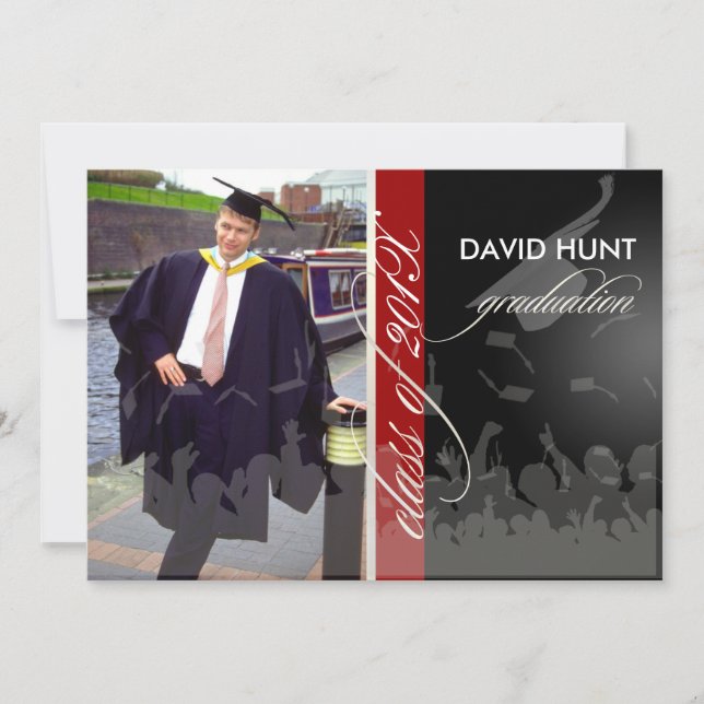 Invitación PixDezines Graduación/Photo/Capa+Birrete 2011 (Anverso)