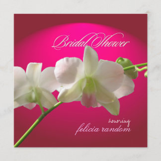 Invitación PixDezines Horquilla rosa/ducha de novia