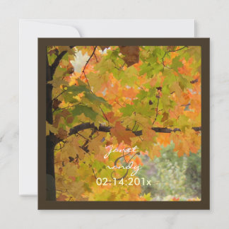 Invitación PixDezines In the Woods 2, diy fall events