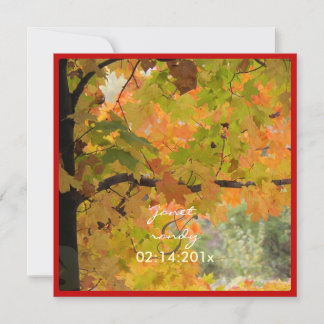 Invitación PixDezines In the Woods 2, diy fall events