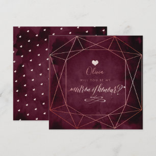 Invitación PixDezines Irlandeses Rubor Pink+Garnett, Matron