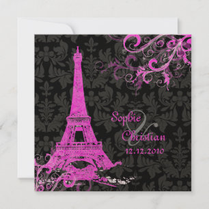 Invitación PixDezines la tour eiffel/paris