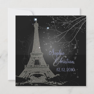 Invitación PixDezines la tour eiffel/paris